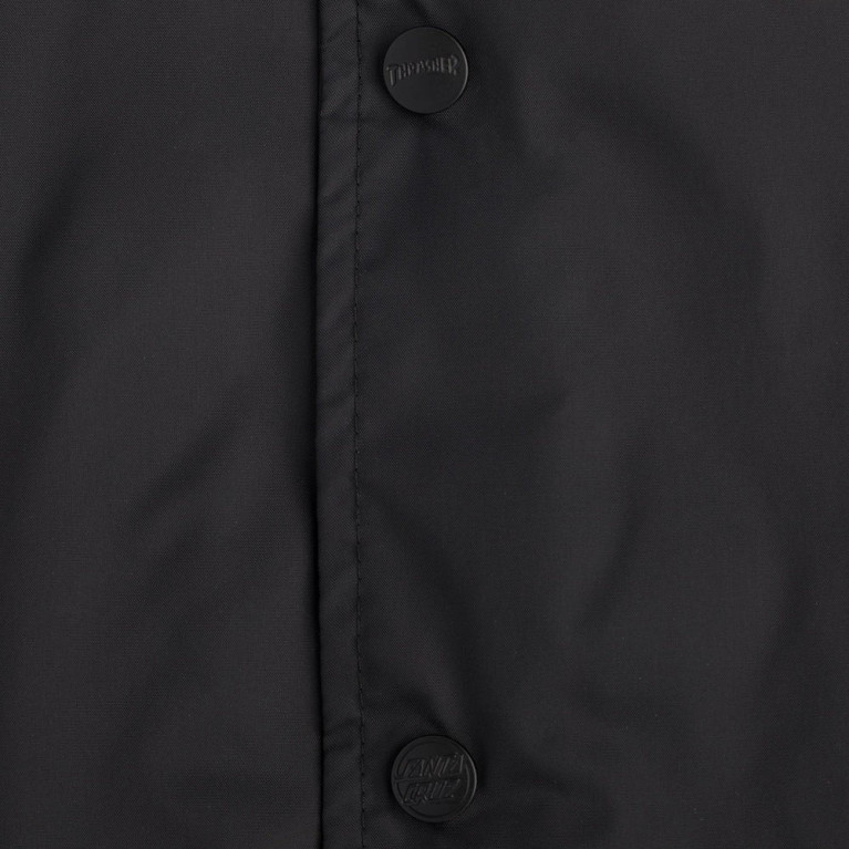 Куртка SANTA CRUZ x THRASHER FLAME DOT L/S COACH JACKET BLACK