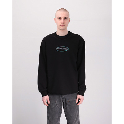 Толстовка ANTEATER Hoodlong-Black-Oval