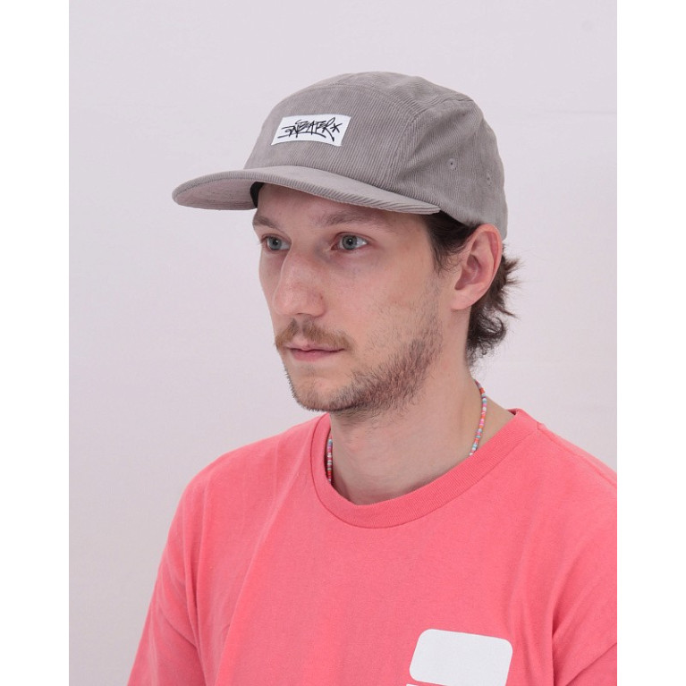 Кепка ANTEATER 5Panel-Velvet-Grey