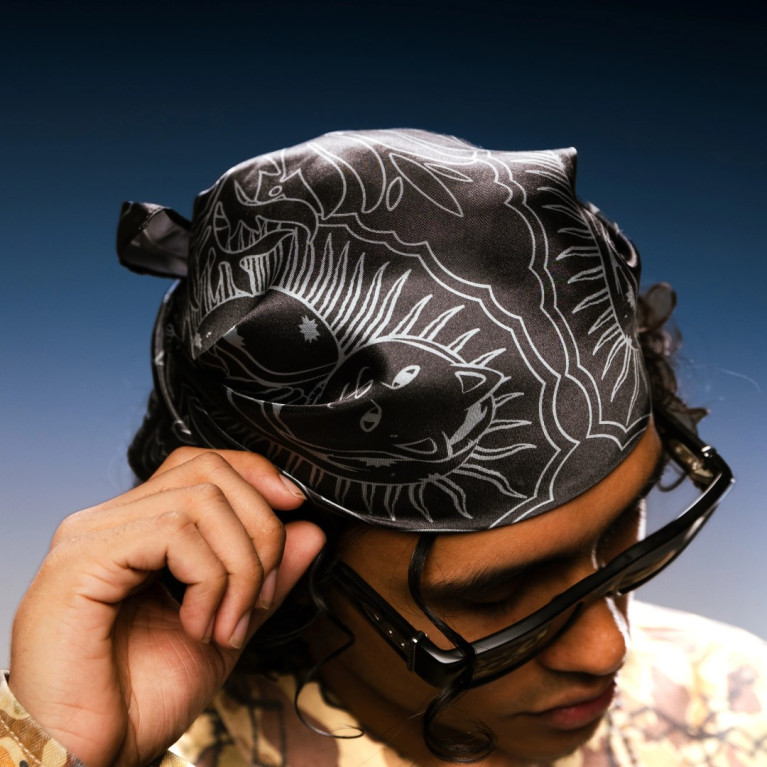 Бандана Ripndip MOTHER NERM BANDANNA BLACK