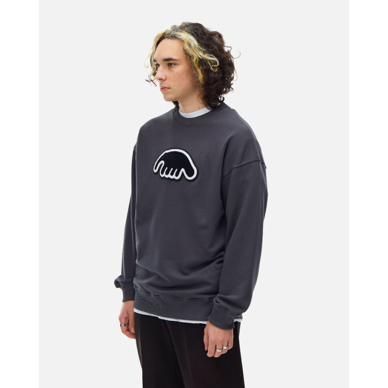 Толстовка Anteater Crewneck Grey Black Logo