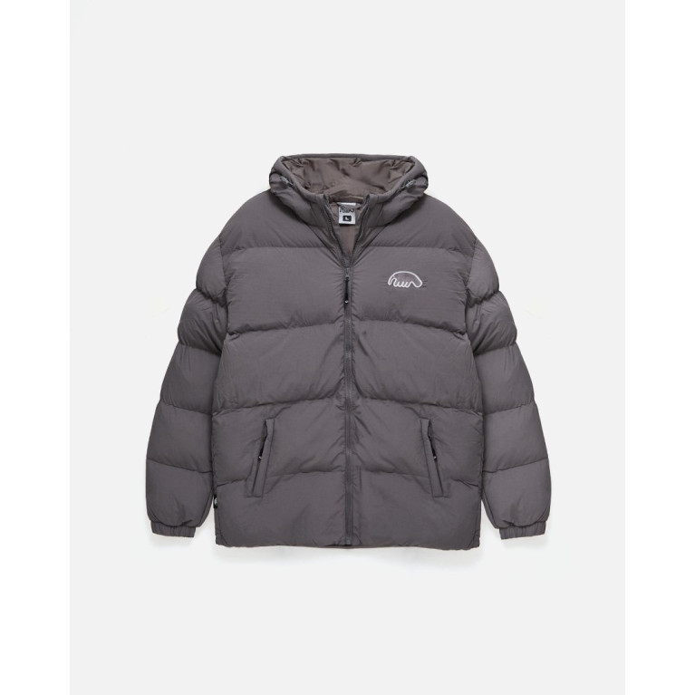 Куртка Anteater Downjacket Hooded Crispy Grey