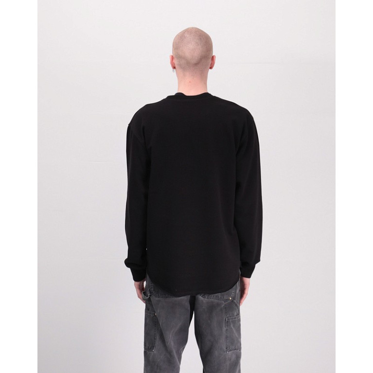 Толстовка ANTEATER Hoodlong-Black-Oval