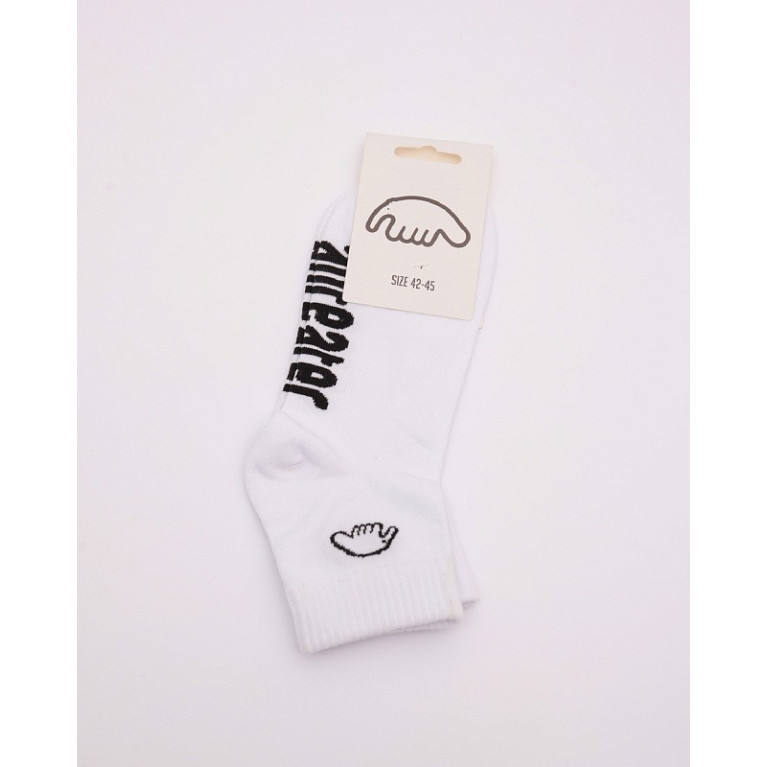 Носки ANTEATER LOW_Socks-White-Logo
