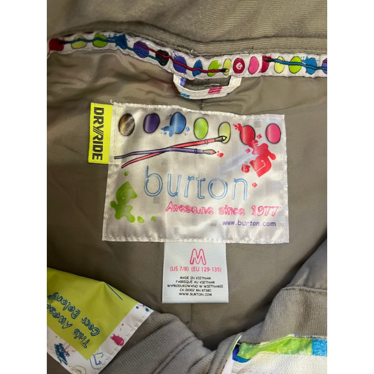 Штаны детские BURTON GIRLS CARG ELITE PNT PASTELBOX MULTI (US 7/8) (EU 129/135)
