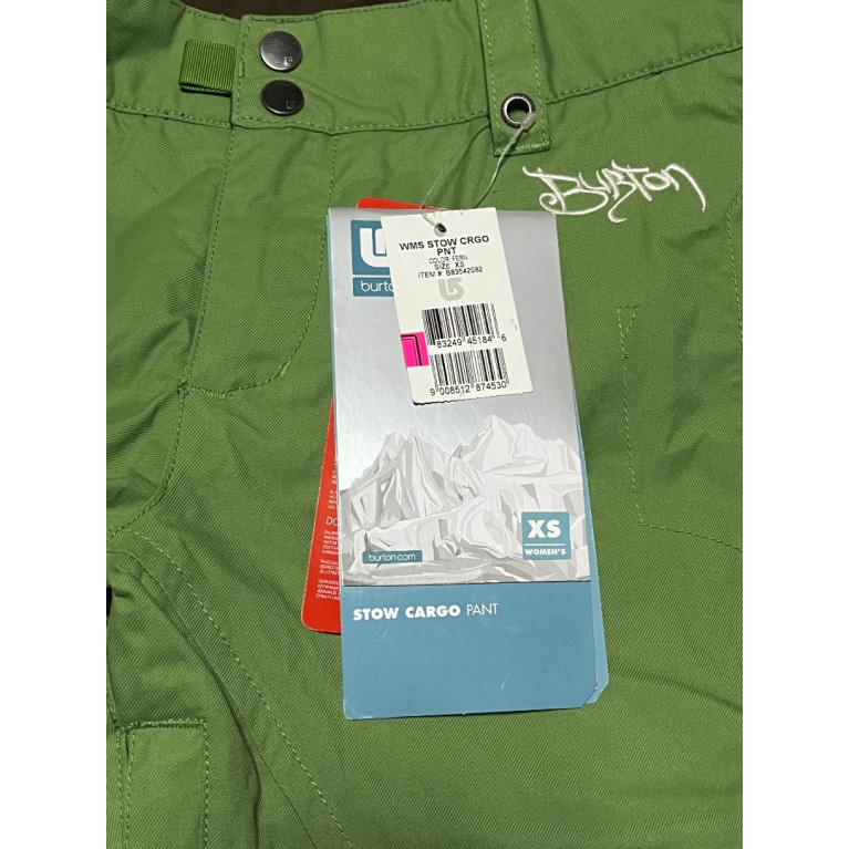 Штаны женские  BURTON WMS STOW CRGO PNT FERN