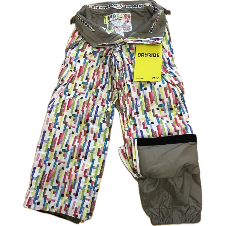 Штаны детские BURTON GIRLS CARG ELITE PNT PASTELBOX MULTI (US 7/8) (EU 129/135)