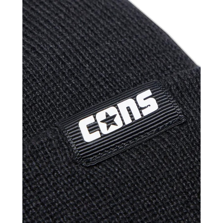 Шапка CONVERSE CONS BEANIE BLACK
