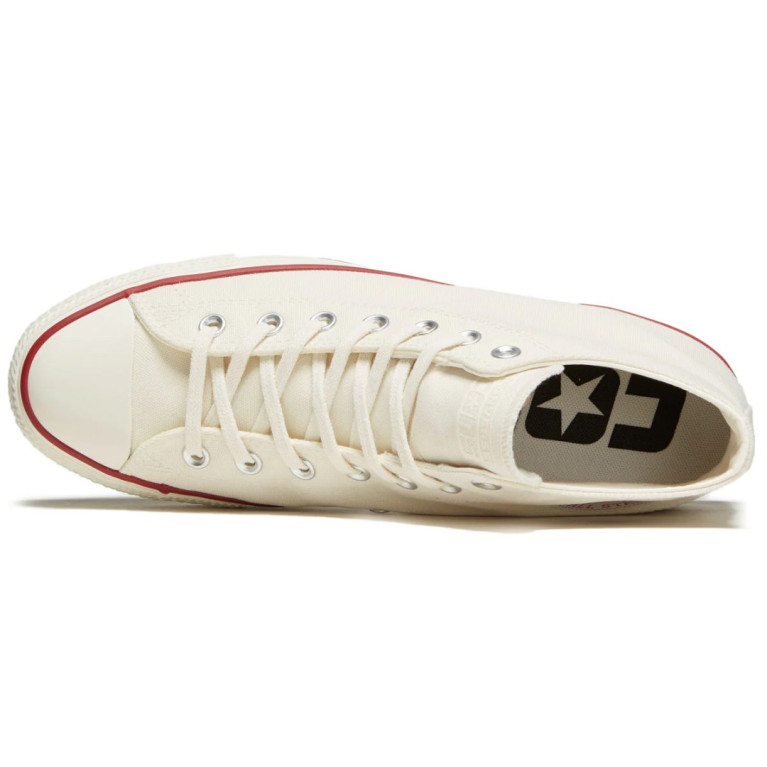 Кеды CONVERSE CTAS MID CANVAS EGRET/RED