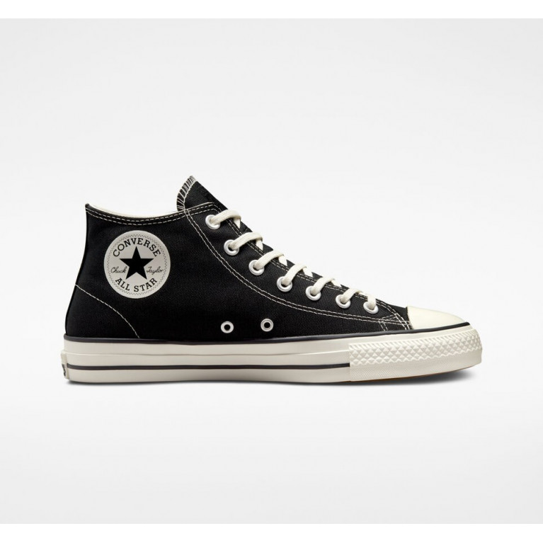 Кеды CONVERSE CTAS MID CANVAS BLACK/BLACK/EGRET