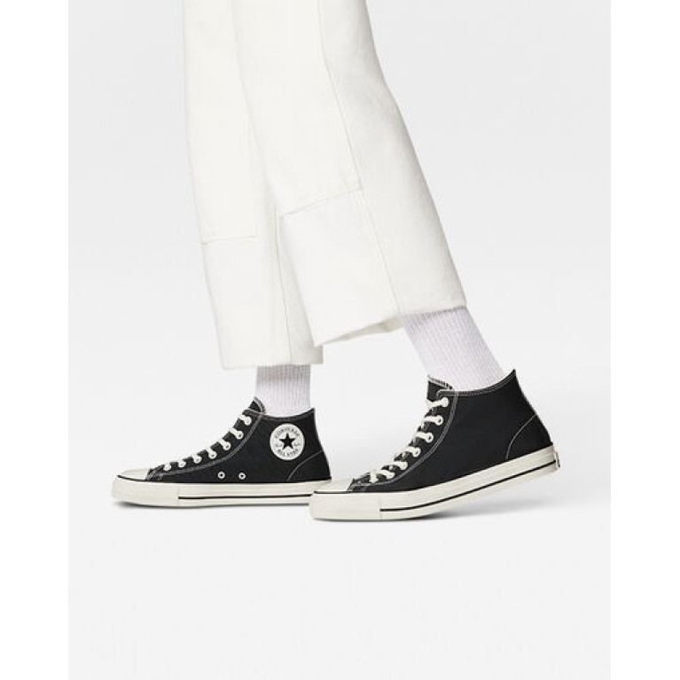 Кеды CONVERSE CTAS MID CANVAS BLACK/BLACK/EGRET