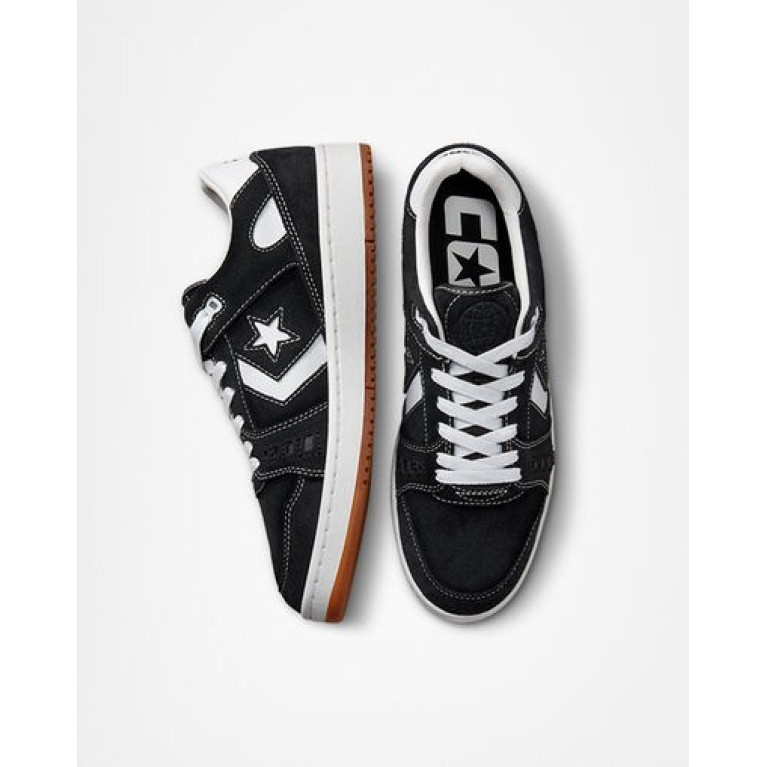 Кеды CONVERSE AS-1 PRO OX SUEDE BLACK/WHITE/GUM