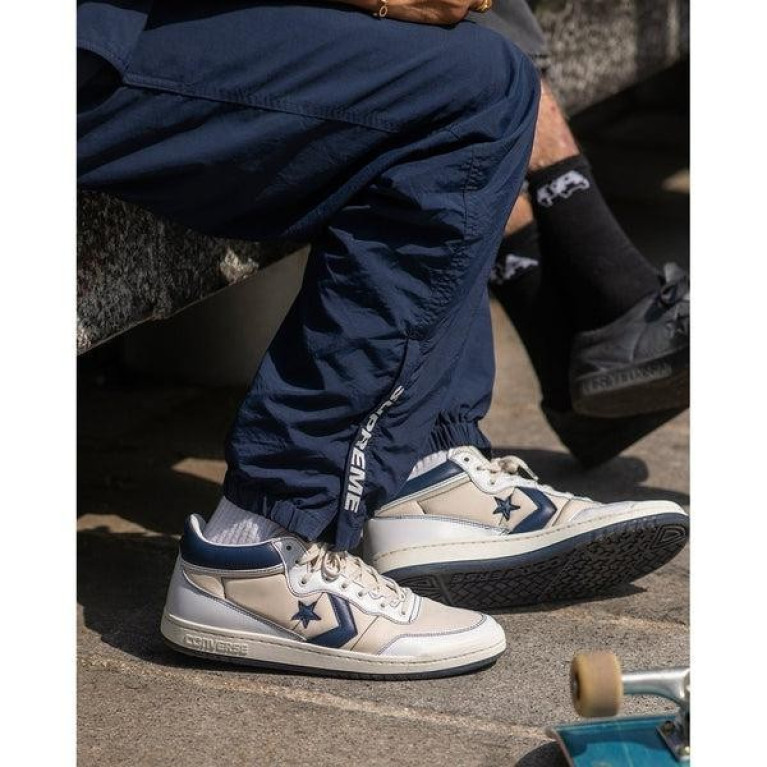 Кеды CONVERSE SKATE SHOES FASTBREAK PRO SAGE WHT/NAVY