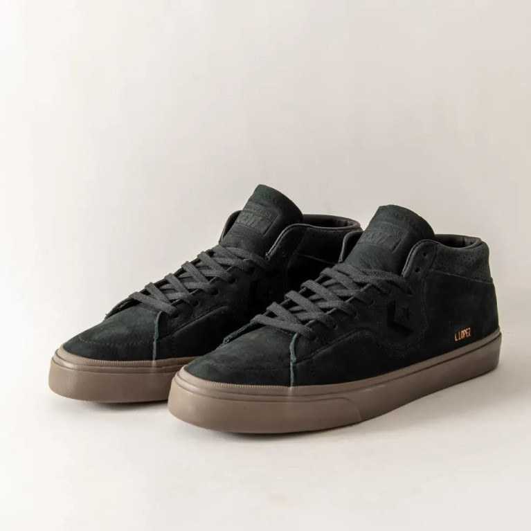 Кеды CONVERSE SKATE SHOES LOUIE LOPEZ PRO MID BLACK/BLACK