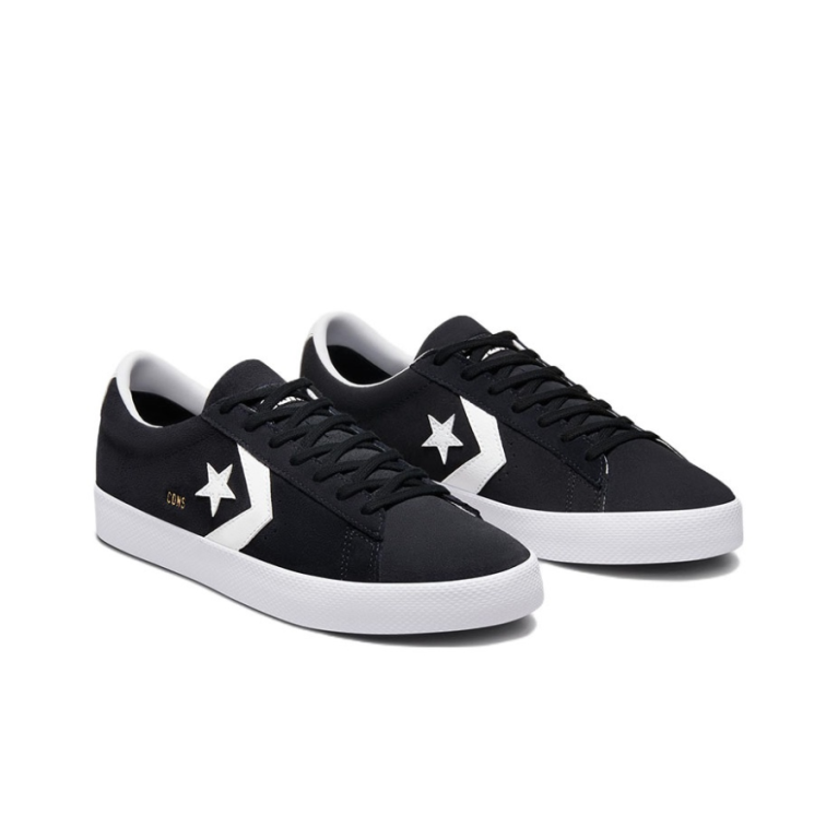 Кеды CONVERSE PRO LEATHER VULC- BLACK/WHITE/WHITE