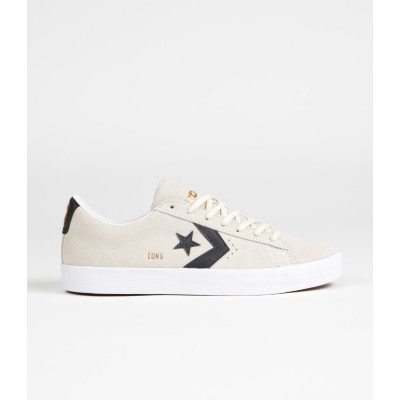 Кеды CONVERSE SKATE SHOES PRO LEATHER VULC PRO OX EGRET/BLACK