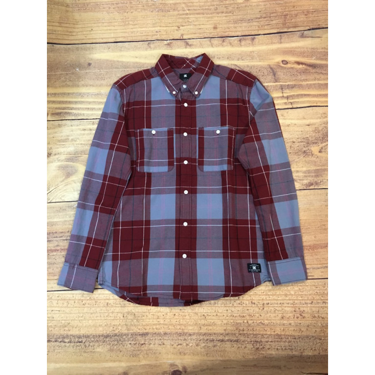 Рубашка DC South Ferry L/S Shirt South Syrah