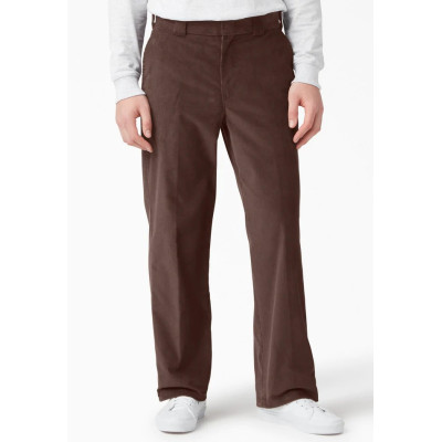 Штаны DICKIES FLAT FRONT CORDUROY PANT Chocolate Brown