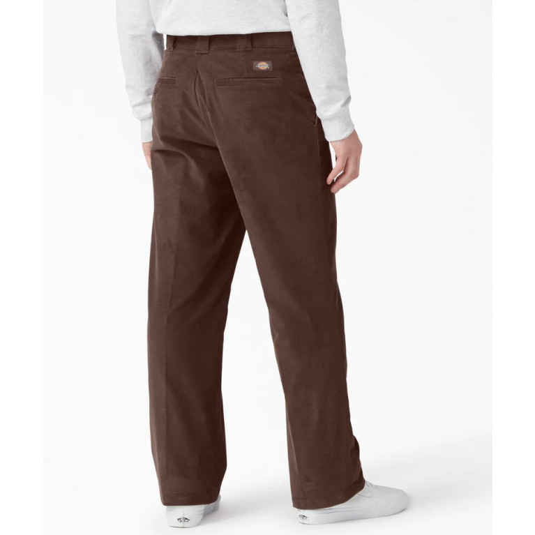 Штаны DICKIES FLAT FRONT CORDUROY PANT Chocolate Brown
