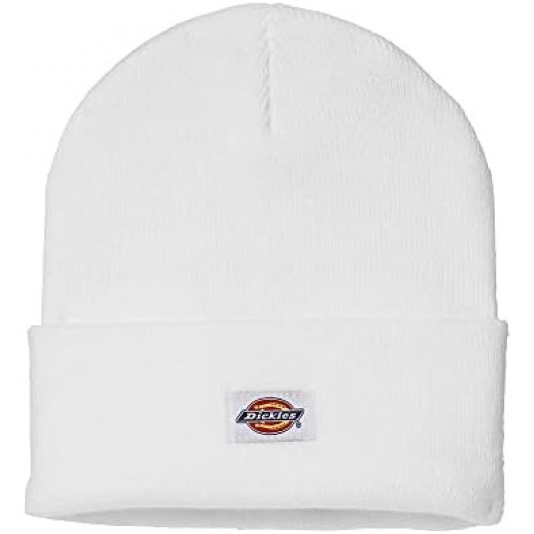 Шапка Dickies Acrylic Beanie Hat Knit Beanie White