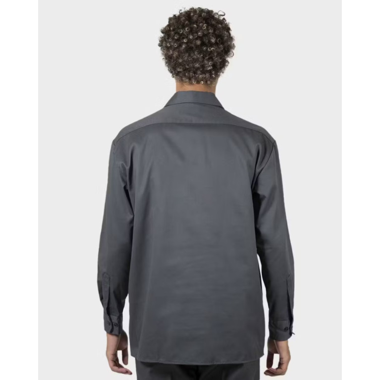 Рубашка Dickies ORIGINAL TWILL LONG SLEEVE WORK SHIRT Charcoal