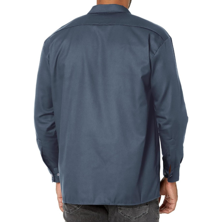Рубашка Dickies ORIGINAL TWILL LONG SLEEVE WORK SHIRT Airforce Blue