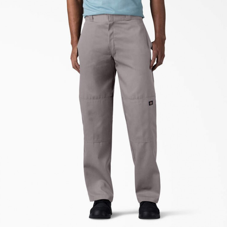 Штаны DICKIES DOUBLE KNEE WORK PANT Silver Gray