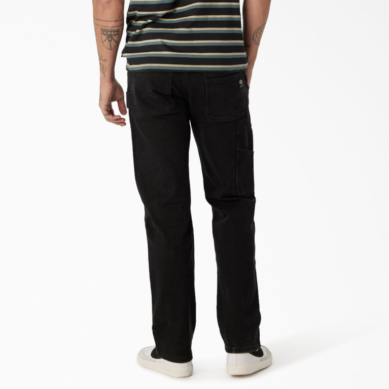 Штаны DICKIES SKATEBOARDING DENIM UTILITY PANT BLACK DENIM