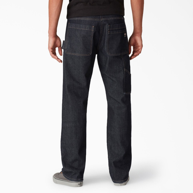 Штаны DICKIES SKATEBOARDING DENIM UTILITY PANT RINSED INDIGO BLUE