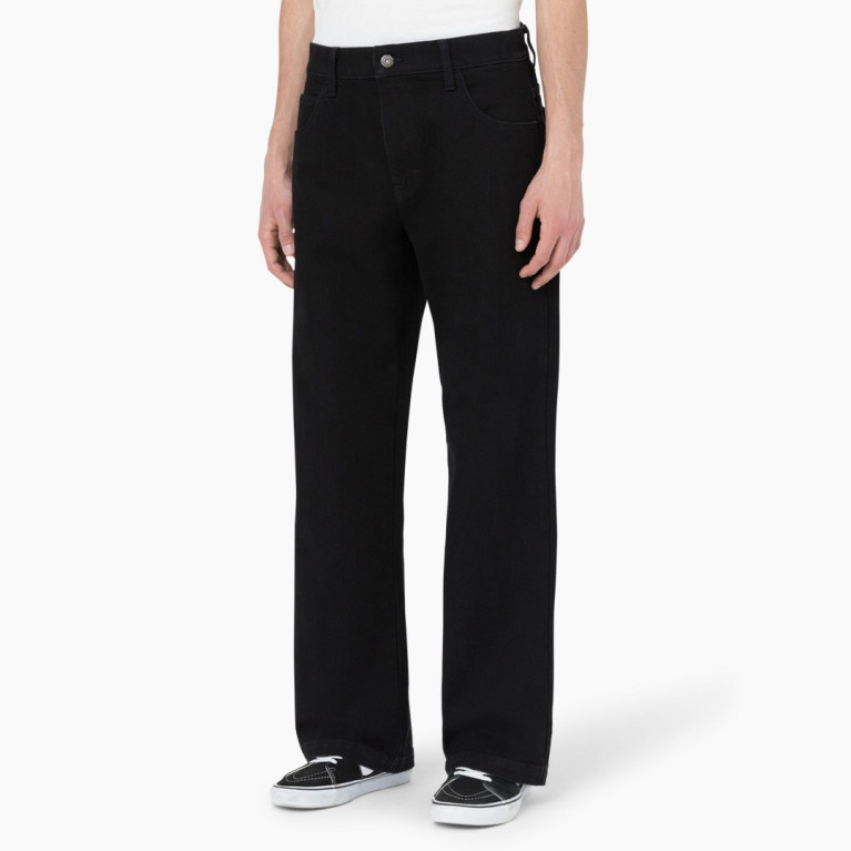 Штаны DICKIES WINGVILLE LOOSE DENIM BLACK DENIM