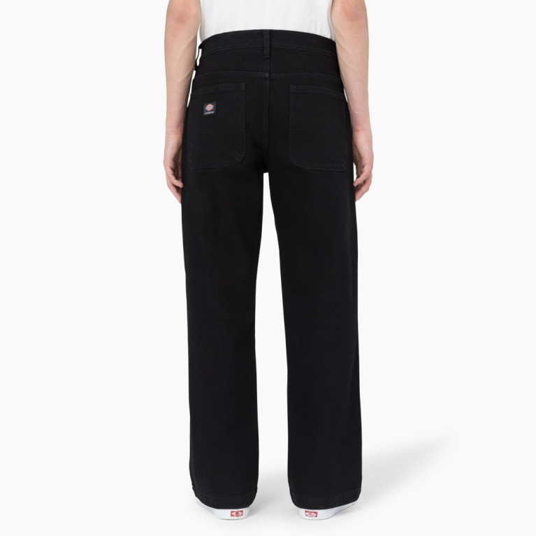 Штаны DICKIES WINGVILLE LOOSE DENIM BLACK DENIM
