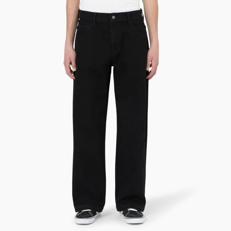 Штаны DICKIES WINGVILLE LOOSE DENIM BLACK DENIM