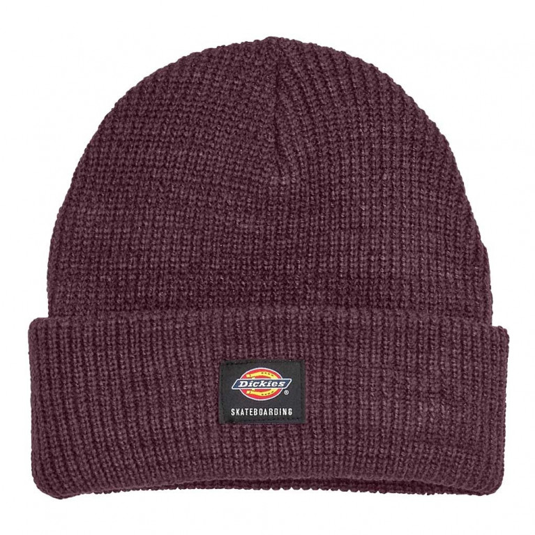 Шапка Dickies Skateboarding Flip Up Beanie Knit Skate Beanie Maroon