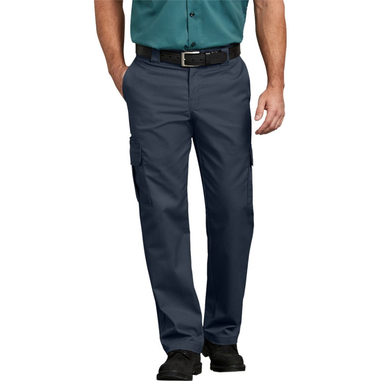 Штаны Dickies Flex Regular Fit Straight Leg Cargo Pant Dark Navy