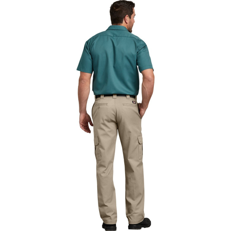 Штаны Dickies Flex Regular Fit Straight Leg Cargo Pant Desert Sand