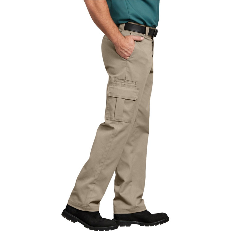 Штаны Dickies Flex Regular Fit Straight Leg Cargo Pant Desert Sand