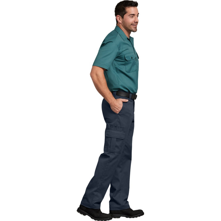 Штаны Dickies Flex Regular Fit Straight Leg Cargo Pant Dark Navy