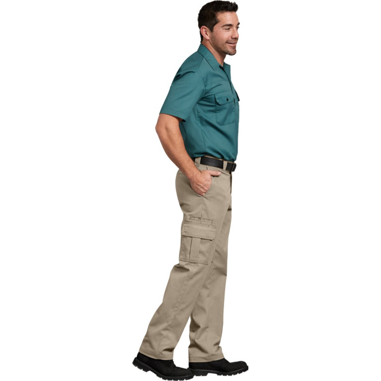 Штаны Dickies Flex Regular Fit Straight Leg Cargo Pant Desert Sand