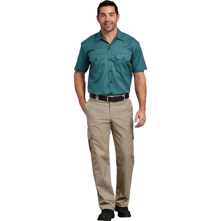 Штаны Dickies Flex Regular Fit Straight Leg Cargo Pant Desert Sand
