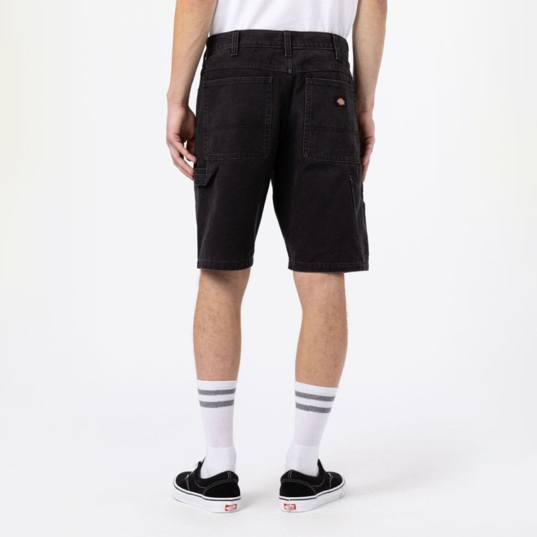Шорты DICKIES DUCK CARPENTER SHORT Stonewashed Black