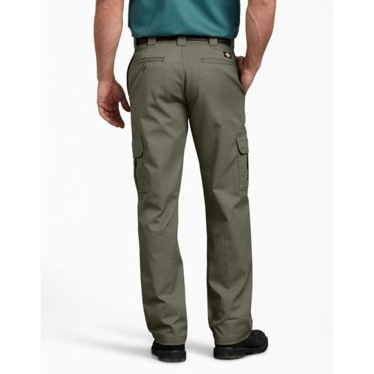 Штаны Dickies Flex Regular Fit Straight Leg Cargo Pant Moss Green