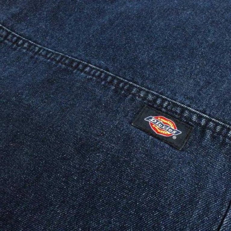 Штаны DICKIES LOOSE FIT DOUBLE KNEE DENIM PANT Stonewashed Indigo