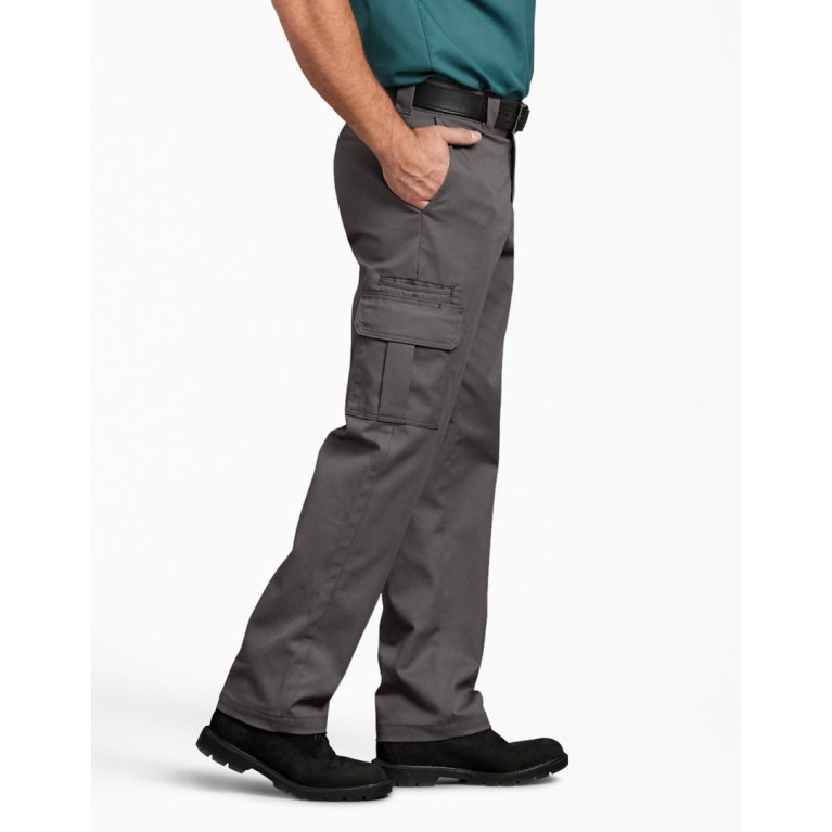 Штаны Dickies Flex Regular Fit Straight Leg Cargo Pant Gravel Gray