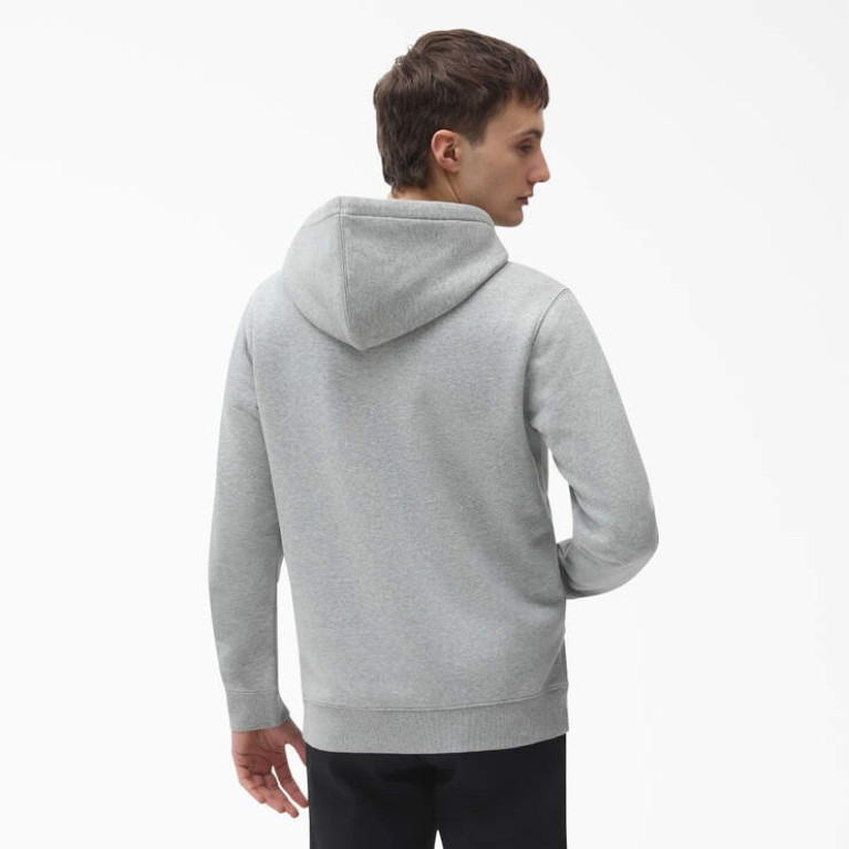 Толстовка DICKIES CHEST HIT LOGO HOODIE Heather Gray