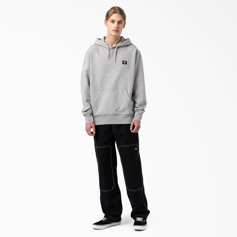 Толстовка DICKIES SKATEBOARDING LOGO HOODIE HEATHER GRAY