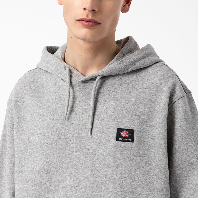 Толстовка DICKIES SKATEBOARDING LOGO HOODIE HEATHER GRAY