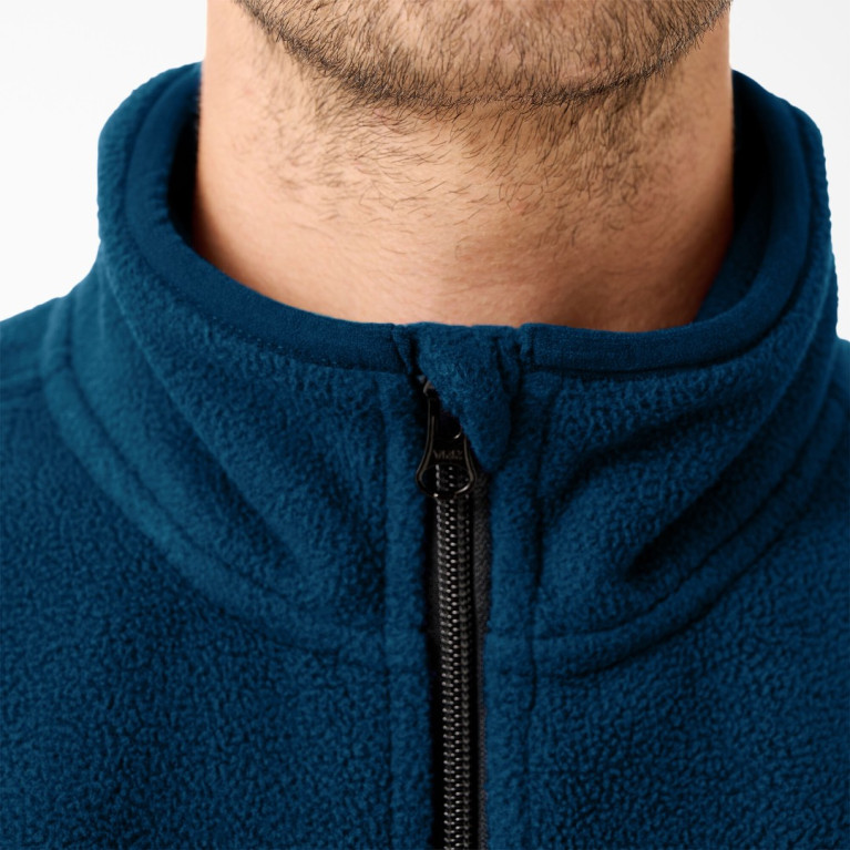 Толстовка Dickies TOM KNOX QUARTER ZIP FLEECE Deep Blue