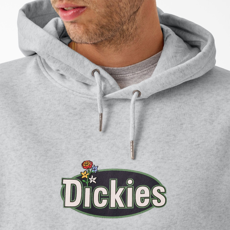 Толстовка Dickies TOM KNOX GRAPHIC FLEECE HOODIE Ash Gray