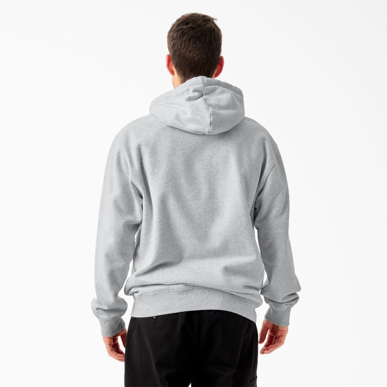 Толстовка Dickies TOM KNOX GRAPHIC FLEECE HOODIE Ash Gray
