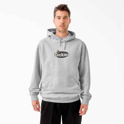 Толстовка Dickies TOM KNOX GRAPHIC FLEECE HOODIE Ash Gray